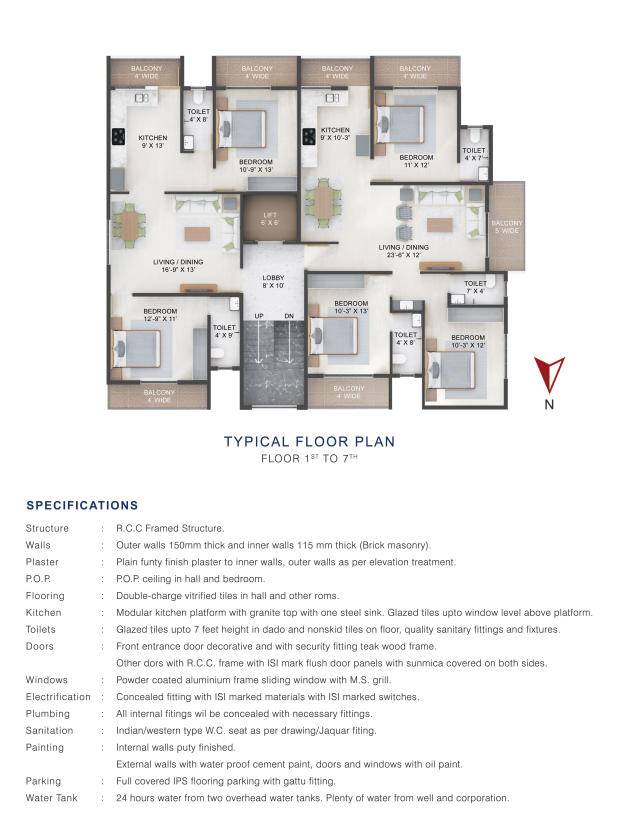 Rajat Sai - Amenities